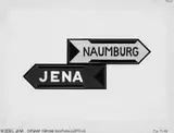 Walter Dexel, Entwurf für eine Richtungslaterne Naumburg - Jena