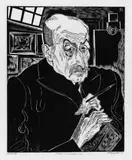 Conrad Felixmüller, Bildnis Max Liebermann