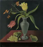 Heinrich Hoerle, Tulpenstilleben