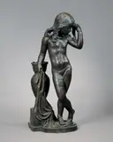 Bernhard Hoetger, Fontäne (Kind, Brunnenfigur), Bronzeplastik