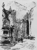 Anton Räderscheidt, DENKMAL IN DER DÜSSELDORFER INNENSTADT
