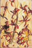Tanz um den Blütenbaum by Christian Rohlfs, Tempera auf Leinwand, sold Nov 2003