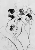Théophile Steinlen, Theaterloge