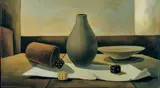 Eberhard Viegener, Gefässe mit Würfel