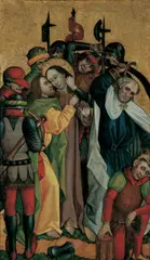 Upper Rhine-Region, DIE GEFANGENNAHME CHRISTI., Öl auf Holz