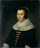 Anthonie Palamedesz., BILDNIS EINER DAME.