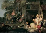 Flemish School, DIE SCHAFSCHUR.