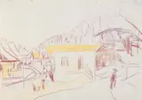 Ernst Ludwig Kirchner, Gebirgsdorf im Winter (Davos)