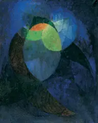 Joseph Lacasse, Composition abstraite, Öl auf Leinwand
