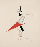 El Lissitzky, Zankstifter, Original-Farblithographie auf festem Velin