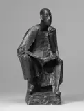 Gerhard Marcks, Albertus Magnus (Modell I), Bronzeplastik