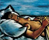 Frans Masereel, Dormeuse au torse nu