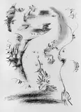 André Masson, Vingt-deux Dessins sur le Thème du Désir. Texte de Jean-Paul Sartre