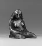 Emil Nolde, Hockende Frau