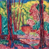 Walter Ophey, Haus im Park