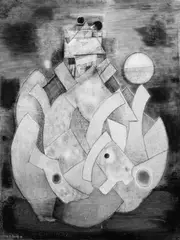 Wachsend by Ludwig Egidius Ronig, Öl auf Leinwand, sold May 2003