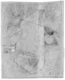 Kurt Schwitters, Ohne Titel (Abstrakte Zeichnung)