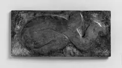 Relief by William Wauer, Bronzeplatte, sold May 2003