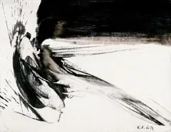 Kapsyl II by Karl Otto Götz, Öl auf Leinwand, sold May 2003
