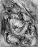 Robert Keil, Quelle II, Aquarell und Pastellkreide auf Velin