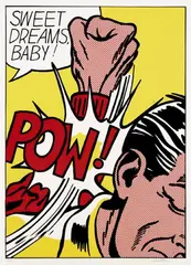 Roy Lichtenstein, Sweet Dreams Baby!, 1965, Farbserigrafie auf festem Velin