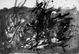 Ger Lataster, Ohne Titel, Gouache auf elfenbeinfarbenem Zeichenpapier