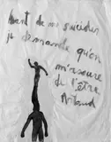 Nancy Spero, Avant de me suicider je demande qu'on m'assure de l'être Artaud