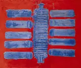 Herbert Zangs, Ohne Titel (Zehn Gebote)