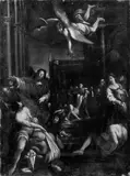 Italian School, DAS MARTYRIUM EINES HEILIGEN.