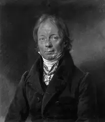 Franz Krüger, BILDNIS EINES ORDENSGESCHMÜCKTEN HERRN., Tuschpinsel, weiß gehöht, auf Papier (unter Glas gerahmt)