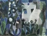 Eduard Bargheer, Nächtlicher Garten