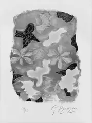 La sorgue by Georges Braque, Original-Farblithographie auf Arches-Velin, sold Dec 2002
