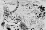 Don Quichotte de la Manche by Salvador Dalí, Mit 12 Original-Farblithographien, davon 3 doppelblattgroß, auf Rives-Velin. Exemplar X von 10 H. C. Exemplaren außerhal, sold Dec 2002