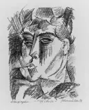 Conrad Felixmüller, Kopf Londa