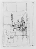 Alberto Giacometti, Figurines dans l'atelier