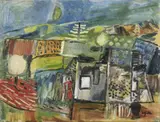 Werner Gilles, Abend in Le Brusc