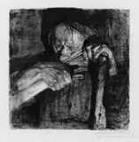 Käthe Kollwitz, Beim Dengeln
