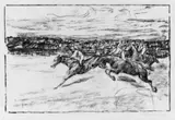 Max Liebermann, Pferderennen