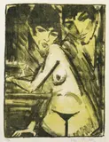 Otto Mueller, Paar am Tisch
