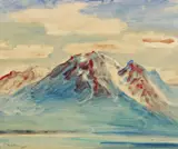 Max Pechstein, Berglandschaft (Genfer See)