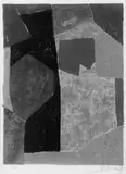 Serge Poliakoff, Composition bleue, noire et jaune