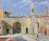 Hans Purrmann, Fano, Porta Augustea