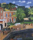 Hans Purrmann, Hafenecke (Porto d'Ischia)