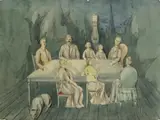 Franz Radziwill, Schweigende Gesellschaft