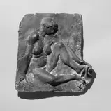 Ernemann Sander, Bathseba, Bronzerelief