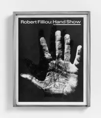 Robert Filliou, Hand Show, Portfolio mit 24 Offsetdrucken nach Fotografien von Künstlerhänden auf dünnem Karton