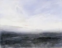 Peter Möbus, Morgenlicht, Öl auf Leinwand