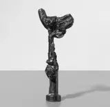 Rolf Szymanski, Nach links geneigt, Bronzeplastik, Höhe 20,4 cm