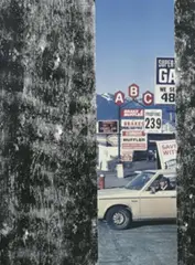 Ian Wallace, Ohne Titel, 2-teilige Fotoarbeit: Fotografie, auf Leinwand laminiert und Acryl auf Leinwand jeweils