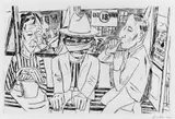 Max Beckmann, In der Trambahn